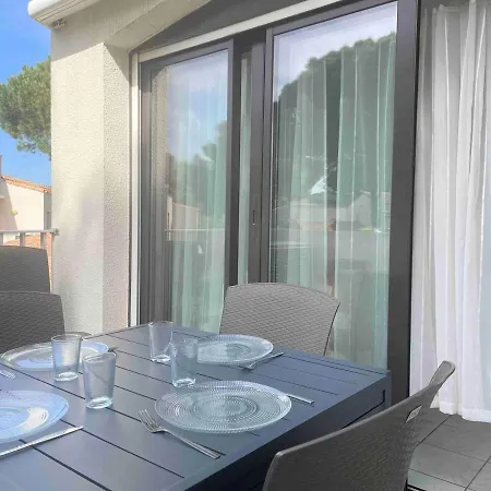 公寓 Familial 3 Pieces, Piscine, Terrasse Et Parking Prive - Cap D'agde - Fr-1-249-368